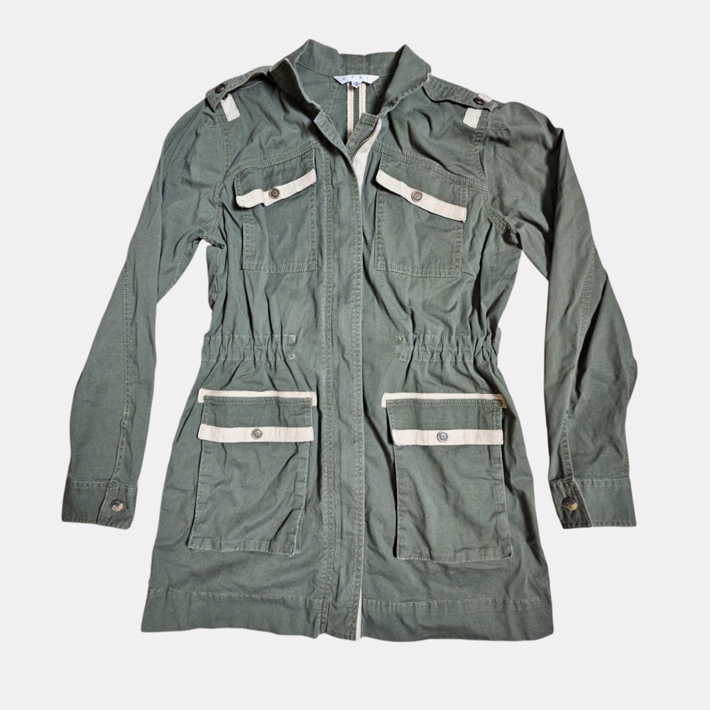 CAbi Anorak Zip Coat‎ Cargo Utility Jacket Safari S Military Army Outdoor #722